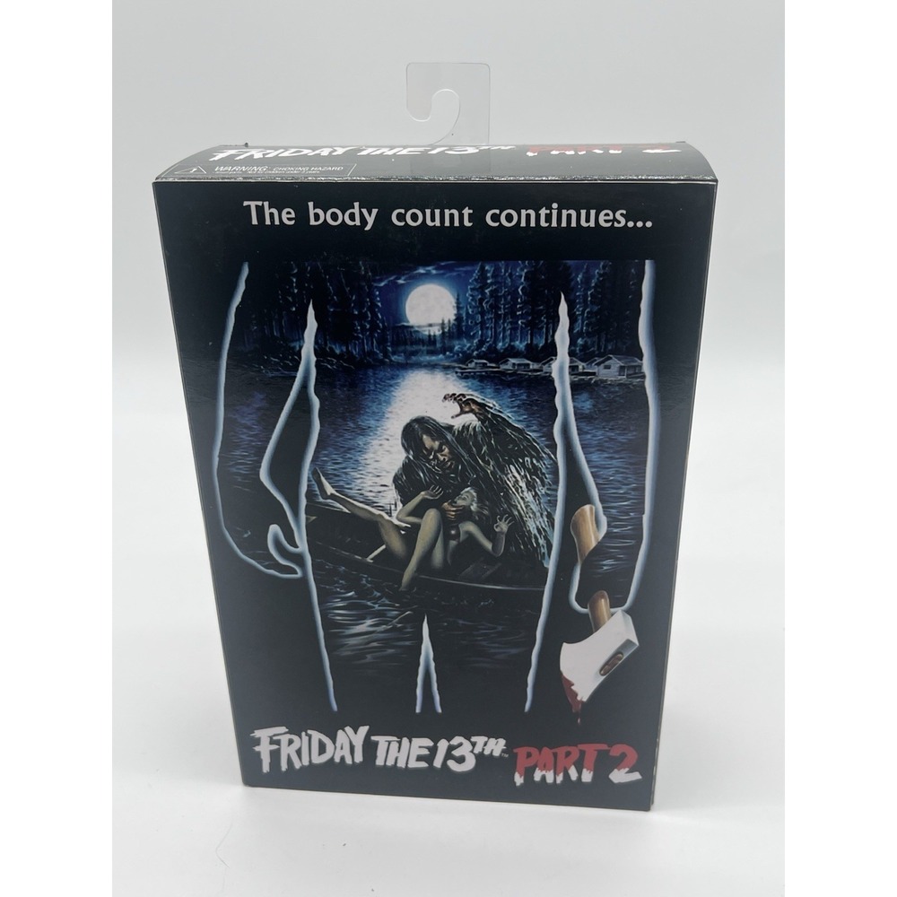 NECA Friday the 13th Part 2 Box Set Action Figure Jason Voorhees, Pamela